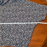 Habitat  Animal Print Sweater‎ Cowl Neck Size XS Gray Black Photo 5
