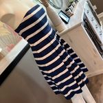 Gap Navy & White Stripe Strapless Dress Size 8 Photo 2