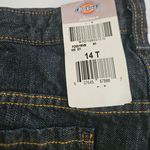 Dickies Relaxed Bootcut Jeans Womens Dark Blue Wash Denim 14T Tall New *Read Photo 3