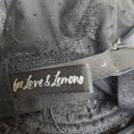 For Love & Lemons Iris Bustier Corset Black & Cream Lace & Mesh (L) Photo 6