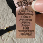 NWT Taylor Black One Piece Velvet Ruffle Trim Cross Back Romper Sz 12 Photo 11