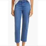 Frank & Eileen  Kinsale Jeans size 2 Medium Wash‎ Stretch Ankle Pants Raw Hem Photo 13