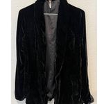 Free People NWT  Yesterday's Muse Velvet Blazer Size XS Photo 2