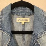 Madewell  Blue Cotton Denim Long Sleeve Utility Coveralls S Photo 2