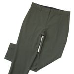 Theory NWT Testra in Dark Olive Traceable Stretch Wool Taper Slim Ankle Pants 2 Photo 1