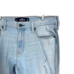 Hollister Womens Sz 33 Mid Rise Extreme Stretch Skinny Leg Ripped Denim Jeans Photo 3