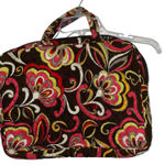 Vera Bradley Laptop Case Paisley Briefcase Quilted Photo 0