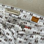 Pilcro and the Letterpress Cream Paisley Floral Pattern Slim Denim Jeans Size 27 Photo 5