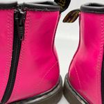 Dr. Martens Doc Martens UK 3 US Women's 5 Hot Pink 8 Eye Side Zip Combat Boots Delaney Girls Photo 6