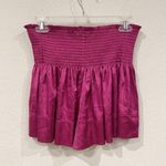 Natural Life Shorts Womens XS/S Pink Smocked Waist Flowy Boho Festival Polyester Photo 6