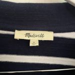 Madewell Rugby Polo Long Sleeve Striped Tee Top Size Medium Photo 2
