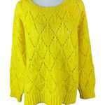 Anthropologie Sleeping On Snow By Yellow Alpaca Wool Knit Sweater Large Photo 0