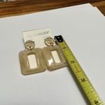 Francesca's NWT Francesca’s Gold Tone Pierced Dangle Drop Earrings $20 MSRP Photo 5