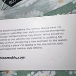 Bloomchic  brand adorable pale green with daisy design dress!! Nwt Photo 10