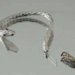 SheIn Silver Serpent Wrap-Around Earring Photo 1