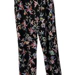 Bar III Black Floral Palazzo Pants Photo 1