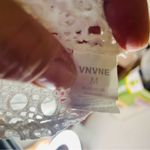 Vnvne white fringe cropped mesh top shirt with matching long fringe skirt med co Photo 4