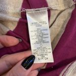 Splendid  Maroon & Cream Stripe Racerback Sleeveless Short Dress Size Small Photo 3