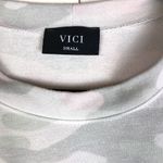 VICI  Pastel Camo Lightweight Sweatshirt Long Sleeve Top Size Small Photo 1