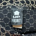 Vintage Maxi Dress Black Beaded Embroidered Sleeveless Slit 80s 90s Gothic Size M Photo 8