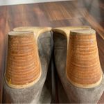 Madewell **Final Price** 1937 Footwear Sandstorm Suede Chunky Ankle Booties Photo 4