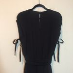 1. State  Black Tie Waist Pant Holiday Jumpsuit Photo 6