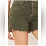 Free People NWT  Makai Cutoff Short in Olive Size 26 Photo 2