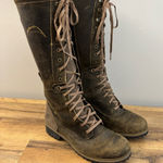 Timberland Wheelwright Tall Lace Up Waterproof Leather Knee High Boots Photo 0
