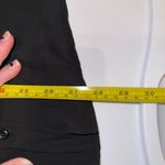 Apt. 9  Essentials Black Button Down Blouse Size M Long Sleeve Roll Tab Shirt Top Photo 9