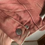 Carhartt  Vintage Rose Pink Detroit Jacket WJ097 VRS Fleece Lined Womens Medium Photo 5