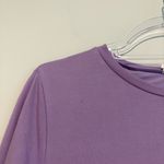 Gold’s Gym Long Sleeve Cut Out Back Shirt Purple‎ Size Medium Purple Photo 2