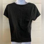 Ralph Lauren Polo  Women’s Sz M Polo Black Jersey V Neck‎ Tee Photo 5