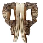 Adrienne Vittadini  Women's Snake Print Cary Open Toe Casual Strappy Sz 9. 5 NWB Photo 8