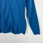 Athleta Foothill Seamless Long Sleeve Tee T-Shirt Blue Size XS EUC Photo 10