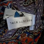 Society Girl Multicolored Blouse Large Photo 3