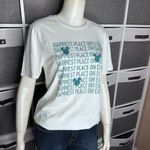 Happiest Place On Earth Distressed Graphic Tee Size Small White Photo 9