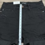 Judy Blue High Rise Distressed Black Stretch Jean Shorts Size XL Photo 6