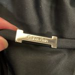 Calvin Klein Over-The-Shoulder Wrap Around One-Piece Black Size 4 NWT Photo 5