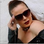 Oversize rimless nude clear cat eye sunglasses Photo 4