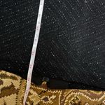 Alex Evenings  black‎ shimmer lame zipper jacket sz Small Photo 4