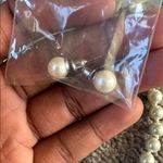 Pearl Beaded Necklace & Earrings Set Photo 2