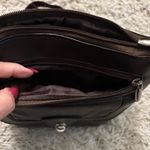 Woman’s Fashion Brown Coffee Crossbody Bag with Adjustable Strap Photo 4