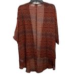 LuLaRoe  Open Cardigan Sz Small Orange Women’s See Through Photo 6