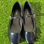 J.Crew  Elegant Black Mary Jane Flats embellished buckle Size 9 Photo 2
