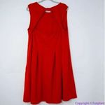 Hutch  Anthropologie‎ Bow Back Tomato Red Dress, 1X Photo 5