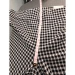 Mixit Black White Gingham Check Leggings with Side Cutout Detail Size Large Photo 7