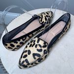 Kelly & Katie Kelly & Kellie Brown Black Animal Print Leather Flat Shoe Photo 3