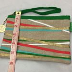 Arbonne Multicolor Wristlet Clutch Pouch Green Photo 3