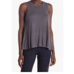H by Bordeaux NWT HEATHER Basic Rib Swing Tank Top Size S Photo 1