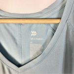 All In Motion Light Blue V-Neck Short Sleeve Athletic T-Shirt M Photo 3